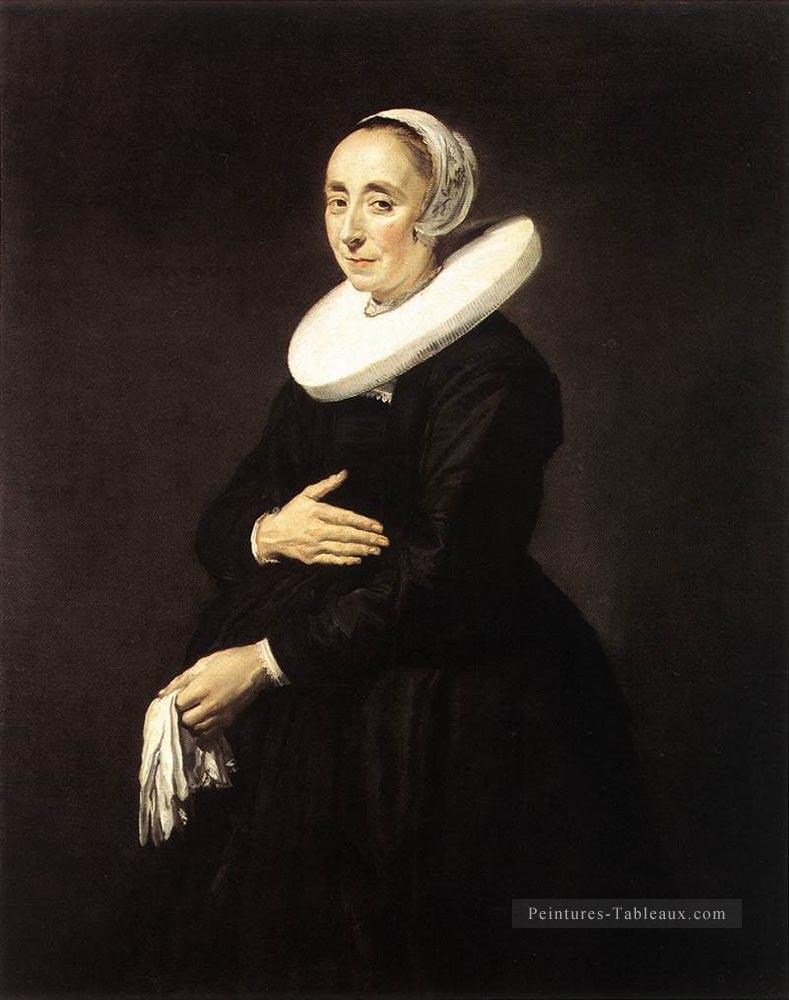 Portrait d’une femme 16401 Siècle d’or Frans Hals Peintures à l'huile